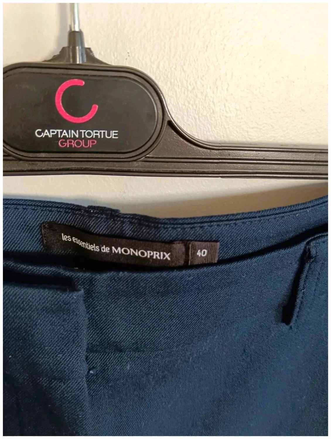 C28 marine blauwe broek Monoprix 40 – photo 3